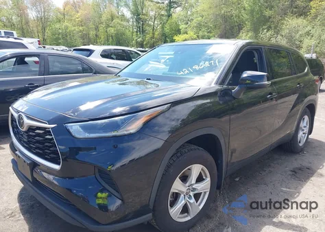 2021 Toyota Highlander L из США, поврежденный, VIN 5TDCZRBH5MS138002